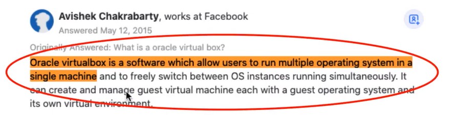 VirtualBox Defination