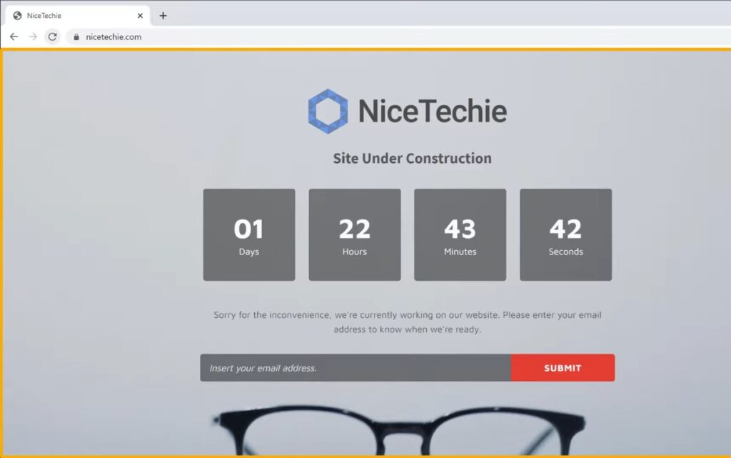 maintenance mode updated