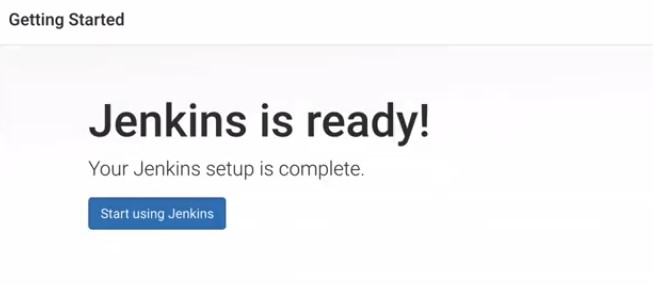 Jenkins Installed Successfully