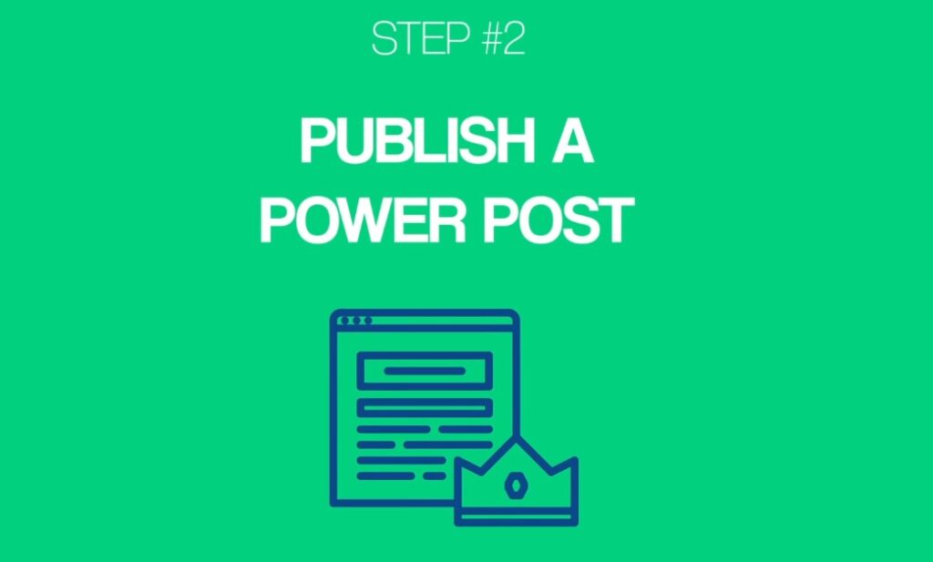 Publish a power post