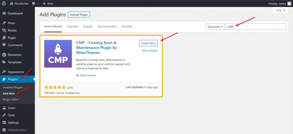 plugin - To Put Your WordPress Site In Maintenance Mode
