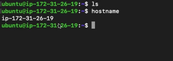 hostname command