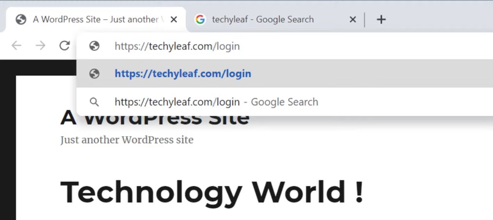 WordPress Login URL - to Change Site Title and Tagline in WordPress