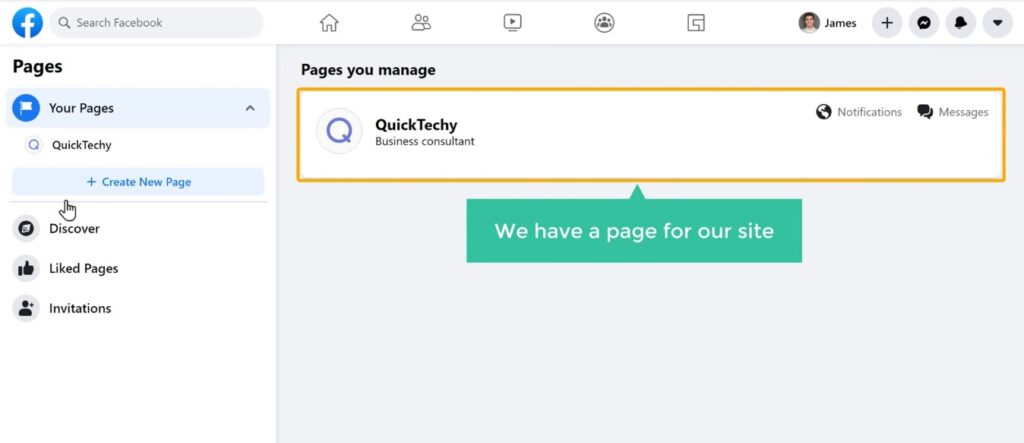 pages - To Add Facebook Messenger Chat