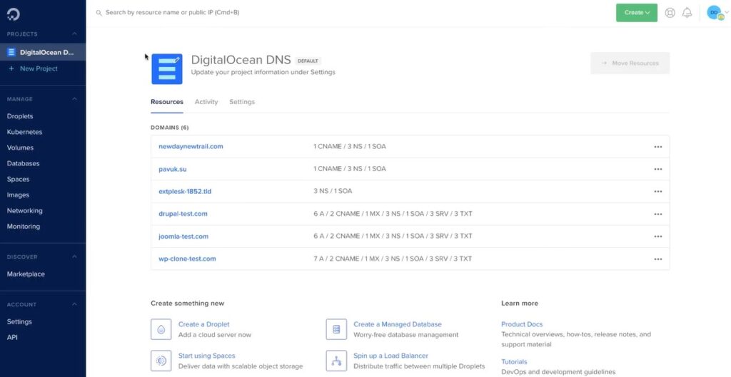 How to Configure DigitalOcean DNS extension on Plesk