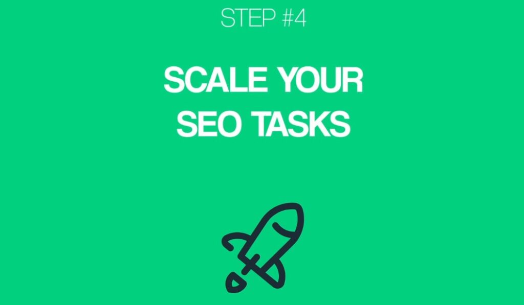 Scale your SEO tasks