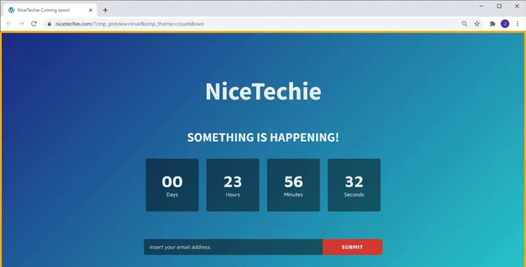 Maintenance Mode Activated