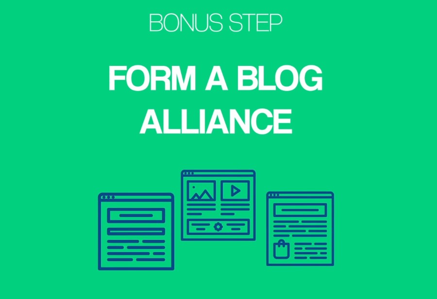 Form a blog alliance - to start and grow a blog